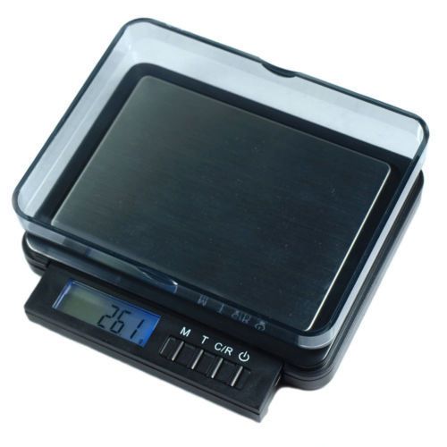 Precision Mini 2000g X 0.1g Digital Lab Scale Balance Weight Electronic