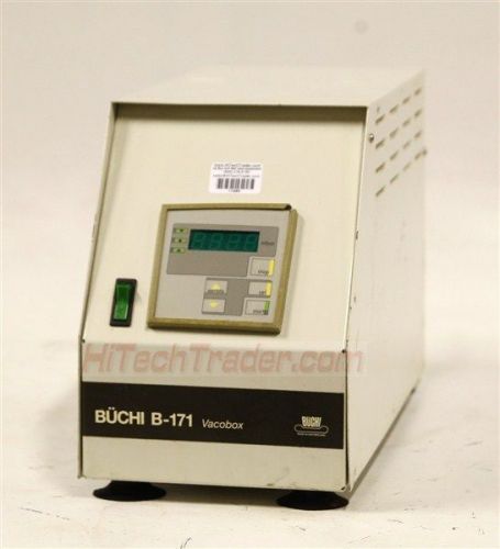 (See Video) Buchi Model B 171 Vacobox Vacuum Pump 11685