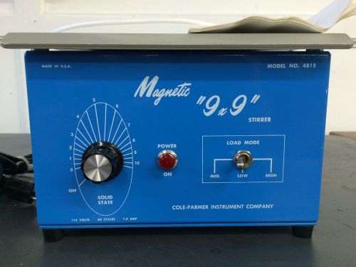 Cole Parmer Magnetic Stirrer 4815