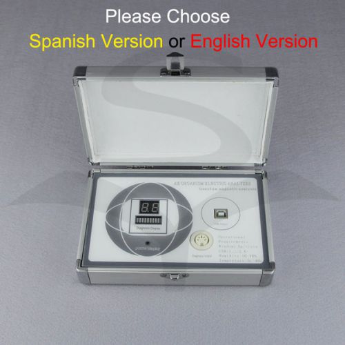 2014 SALE English / Spanish Quantum Magnetic Resonance Body health Analyzer