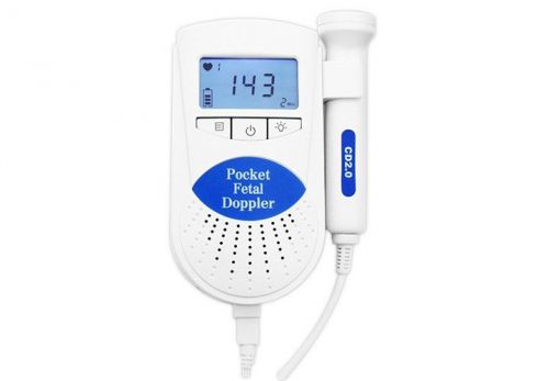 Sonoline B Fetal heart doppler /Backlight LCD with 2mhz probe, FDA Passed