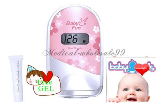 2.5 MHz Probe Fetal Doppler Fetal Heart Monitor with LCD display &amp; Gel