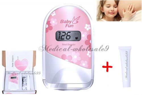 2014 New Fetal Doppler 2.5 baby prenatal Heart Beat Monitor w LCD display