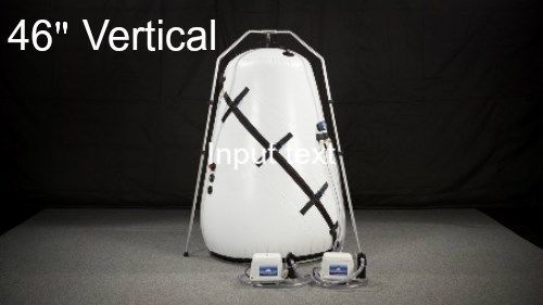 46&#034; vertical portable hyperbaric chamber - brand new, free shipping in us for sale