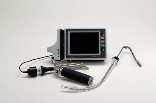 VIDEO LARYNGOSCOPE TRU PCD FULL SET (4 BLADES + 2 TRULED HANDLE + SCREEN)