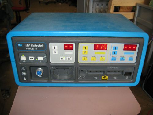 Valleylab Force 40 surgical generator Monopolar Bipolar ESU bovie