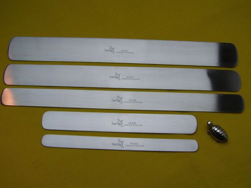 Brand-turtle-lot of 5-ribbon retractor(mix)-malleable orthopedic instruments for sale