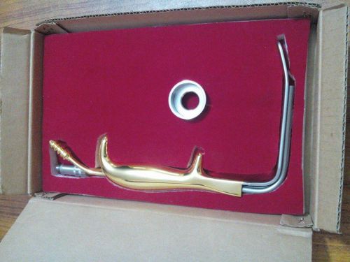 Breast Retractor gold plated with freeman arolar marker  AI-B1