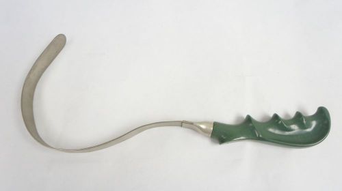 Weck Deaver Retractor,1in Blade Width, Green Handle