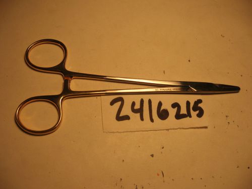 BABY CRILE-WOOD TC SERRATED/SOLID NEEDLE HOLDER &#034;6&#034;