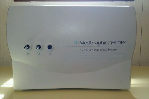 Medgraphics Profiler Pulmonary Diagnostic System complete