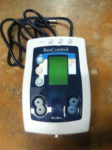 RESMED RESCONTROL R145-753/2 G9 ** USED-- WORKS**