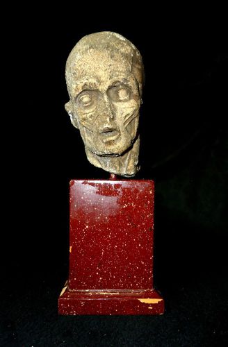 Cigoli 16th CENTURY LATE MANNERIST FLAYED ANATOMICAL HEAD Sculpture Model