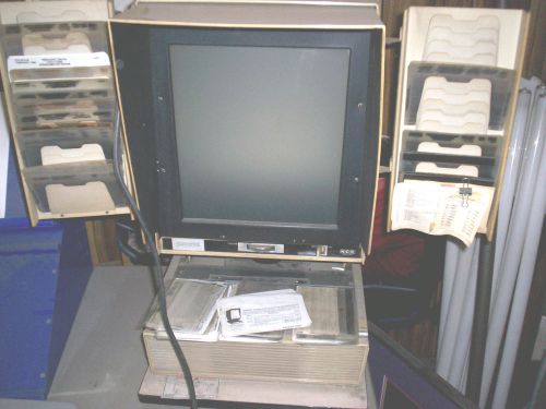 Microfiche Reader NCR 455-2 With Instructions and Microfiche - Working