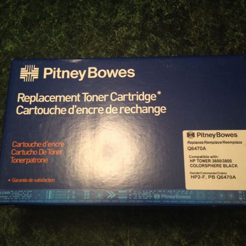 Brand new pitney bowes replacement cartridge, q6470a, hp compatible (n.i.b.) for sale