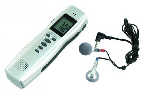 Diktiergerat voice recorder mit fm-radio und weckerfunktion, inkl. ohrhorer for sale