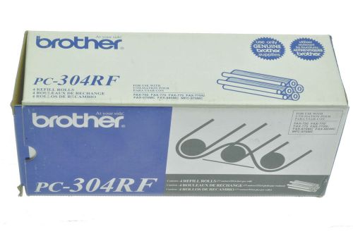 Brother PC-304RF 4 Ribbon Refill Rolls For Fax 750 770 775 775Si 870MC 885MC