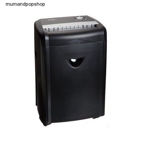 Office Paper Shredder 12 Sheet Micro Cut CD Credit Card Basket Heavy Duty Power