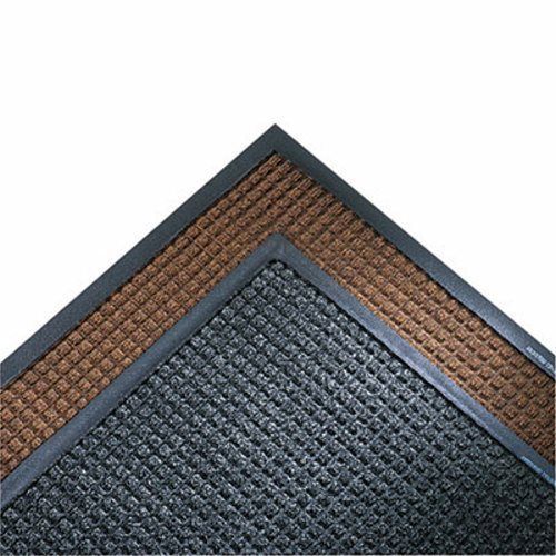 Crown Super-Soaker Wiper Mat w/Gripper Bottom, 34 x 119, Brown (CWNSSR310DB)