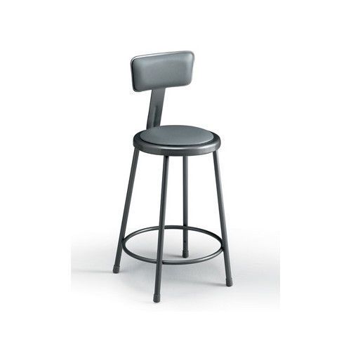 Height adjustable stool with adjustable legs included upholstered 19&#034; - 27&#034; h for sale