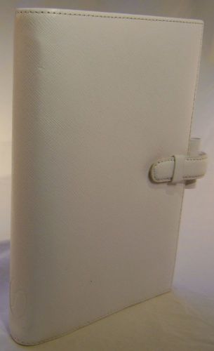 FILOFAX - Personal Portobello Planner – White Leather