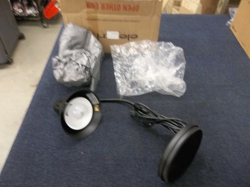 Electrix desk lamp metal black flex surplus table work light 100w new for sale