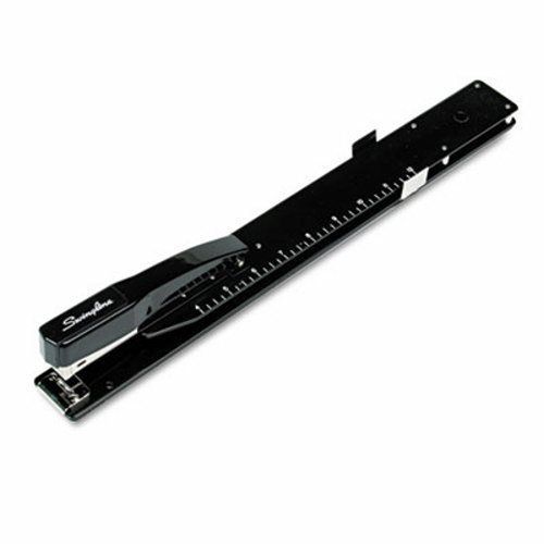 Swingline Heavy-Duty Stapler, 12-Inch Reach, 20-Sheet Capacity, Black (SWI34121)