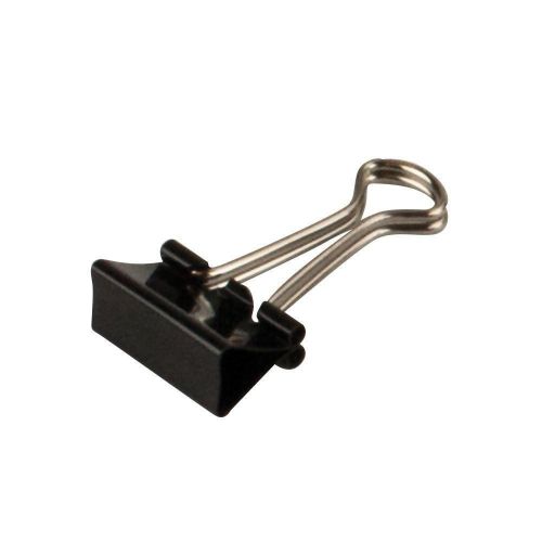 Binder Clips Small Black (25pk)