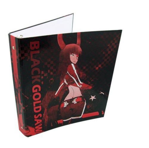 Binder: black rock shooter - gold saw for sale