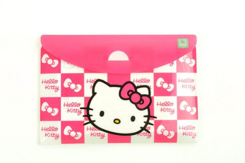 Sanrio hello kitty  memo sheets w/ clear case face pink for sale