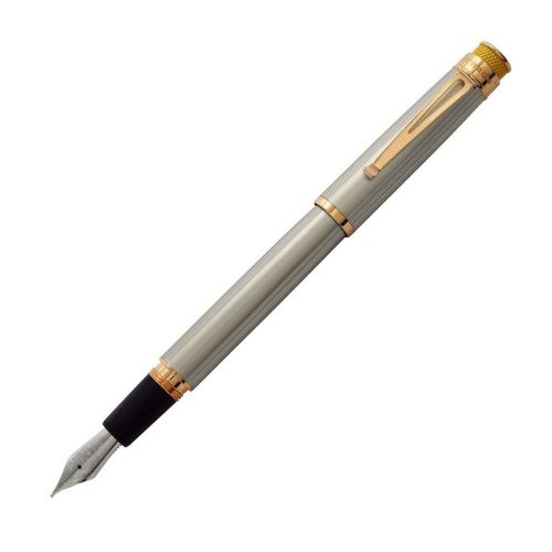 RETRO 51 1951 Tornado Fountain pen WHITE NICKEL VRF-1312