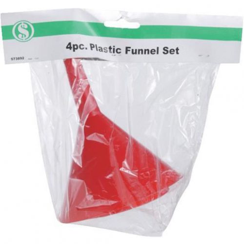 4PC PLASTIC FUNNEL GA037