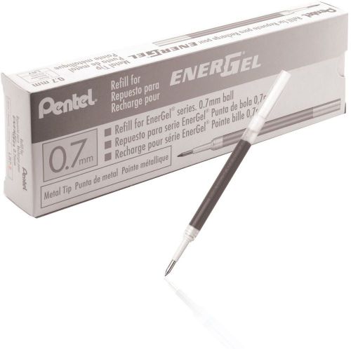 Refill Ink For Energel Liquid Gel Pen 0.7mm Metal Tip Black Ink Box Of