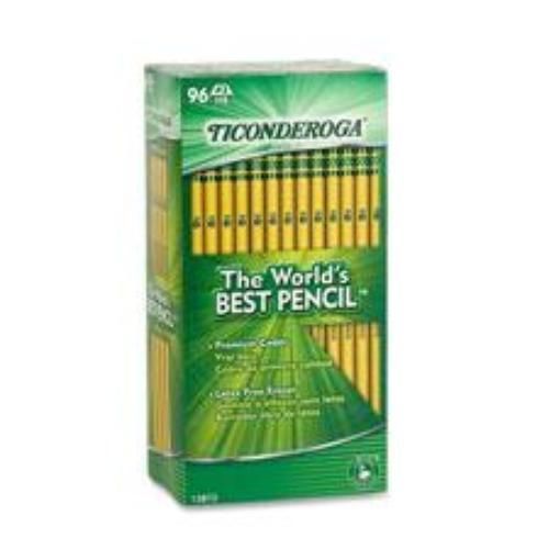 Dixon Ticonderoga Original Ticonderoga Pencils Unsharpened Box Of 96