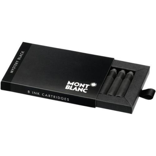 8  Montblanc Fountain Pen Ink Cartridges,Black Ink  105191