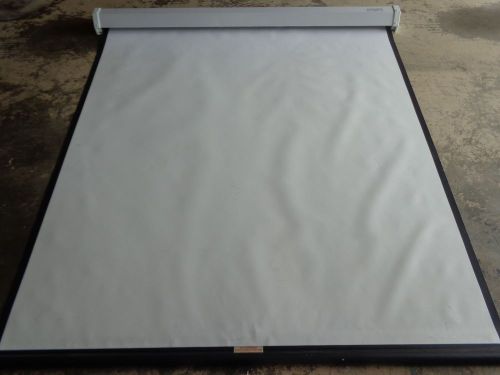 Manual Projection Screen DA-LITE model &#034;C&#034; size 72&#034; x 72&#034;