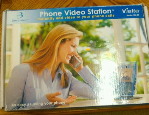 Vialta BM-80 Phone Video Station 3 Beamer 3.5&#034; LCD Screen Built-in Camera