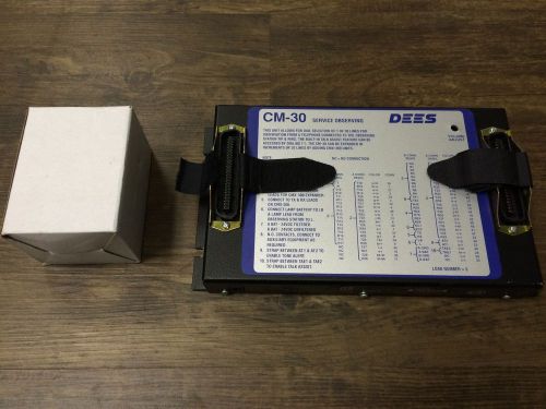 DEES CM30 CM-30 SERVICE OBSERVING EXPANDER W/24VDC POWER