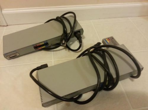 2 of CentreCOM MR420T 4 Port Micro Hub Repeater W/ AUI IEEE 802.3 10 Base T