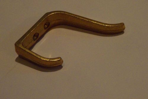 Amerock Wardrobe Coat / Hat Wardrobe Hooks in Brass Plated - NEW