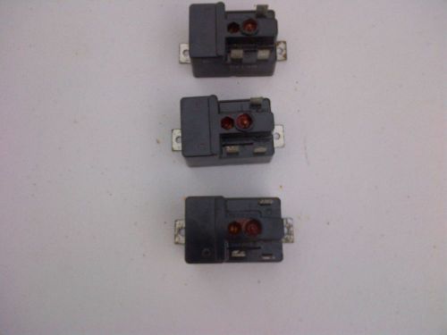 KLIXON 4CR-1-639  KOA 2CR1639  RELAY  MOTOR STARTER VINTAGE  LOT OF 3