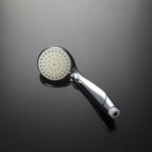 hand held shower spray LED light  chrome polished