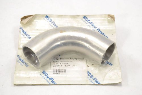 WCB FLOW 37-1022 SPX 2CW-7 2IN SANITARY ELBOW 90 DEGREE BUTT WELD B309136