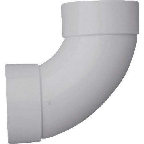 Genova 42860 1/4 Bend (90 degrees) PVC Elbow-6&#034; S&amp;D PVC SANITRY ELBOW