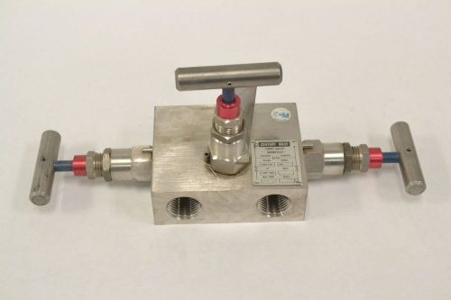 CENTURY CM3R1 6000PSI VALVE MANIFOLD STAINLESS 1/2IN NPT B314850