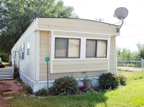 1973 SHARLO Shar Val Mobile Home Trailer 14 X 68 Yankton SD Fisherman Paradise