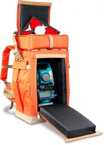 Front loading total station bag for sale