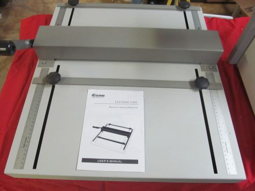 Fastbind C400 Creasing Machine WITH MANUAL