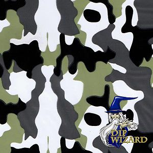 MOSS DIG CAMO HYDROGRAPHIC WATER TRANSFER FILM HUNTING GUN DIP WIZARD CAMO REAL
