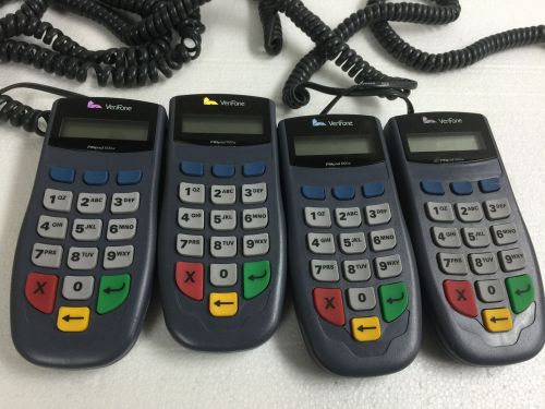 LOT OF 4 VeriFone  PIN PAD 1000SE for VX510LE VX570 Omni 3730 5100 5700 pinpad